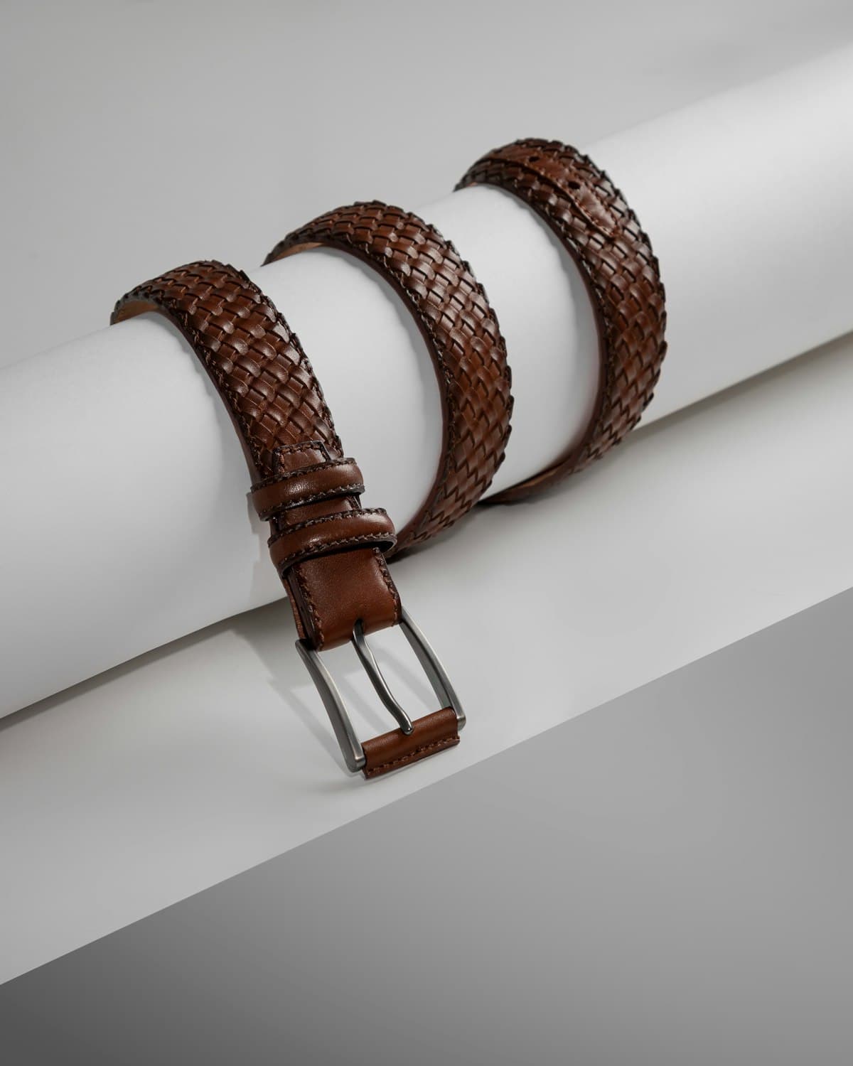 Buno Braided Leather Belt