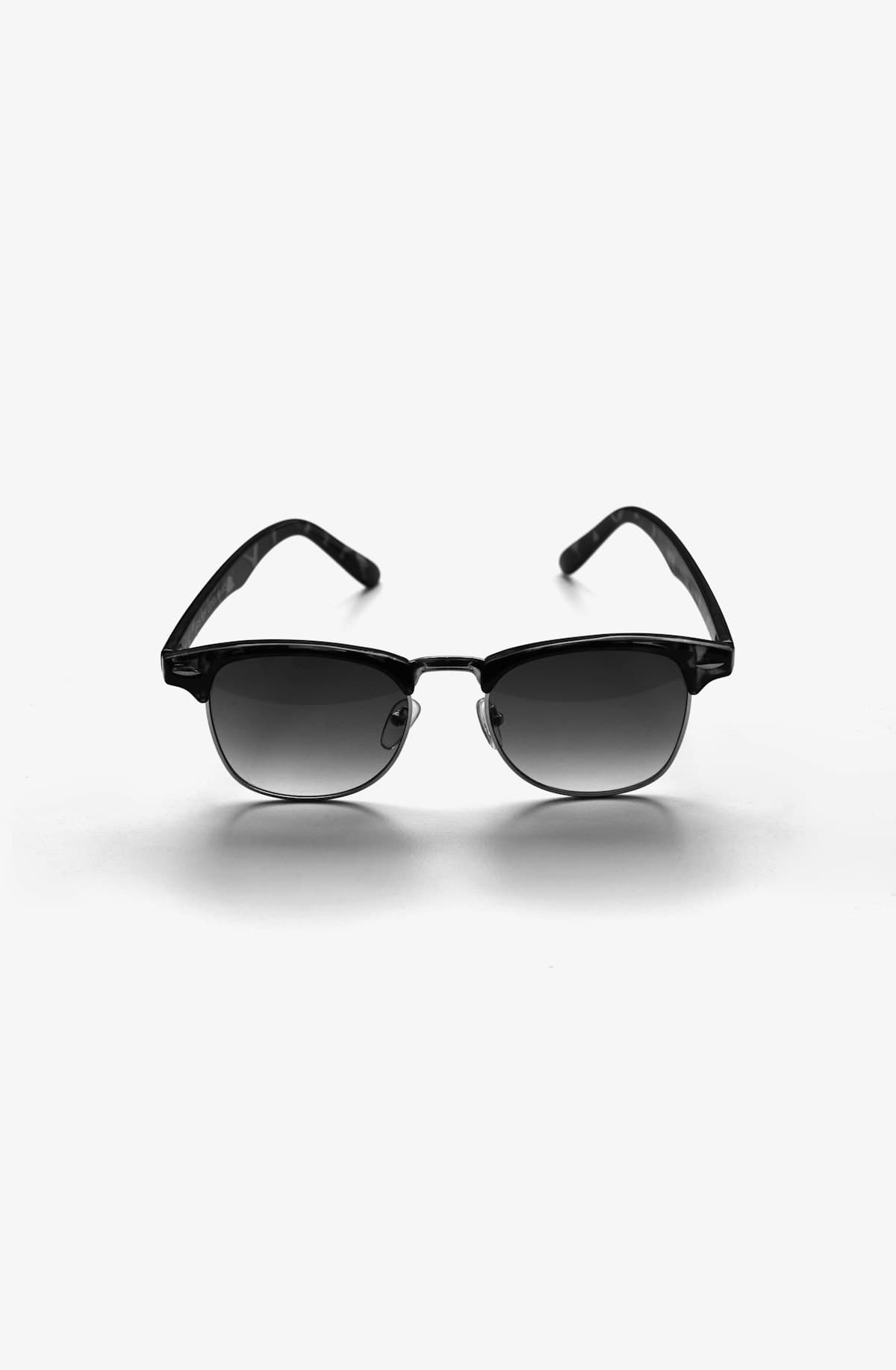 Clubman Half-Rim Sunglasses