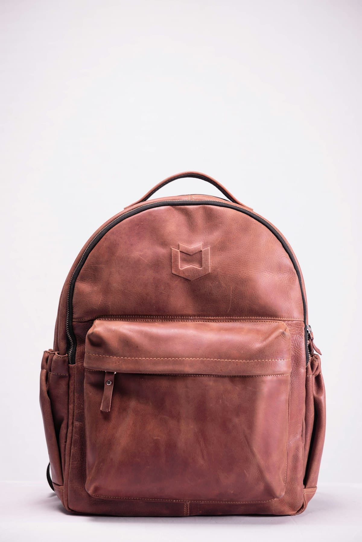Kalpana Full-Grain Leather Backpack