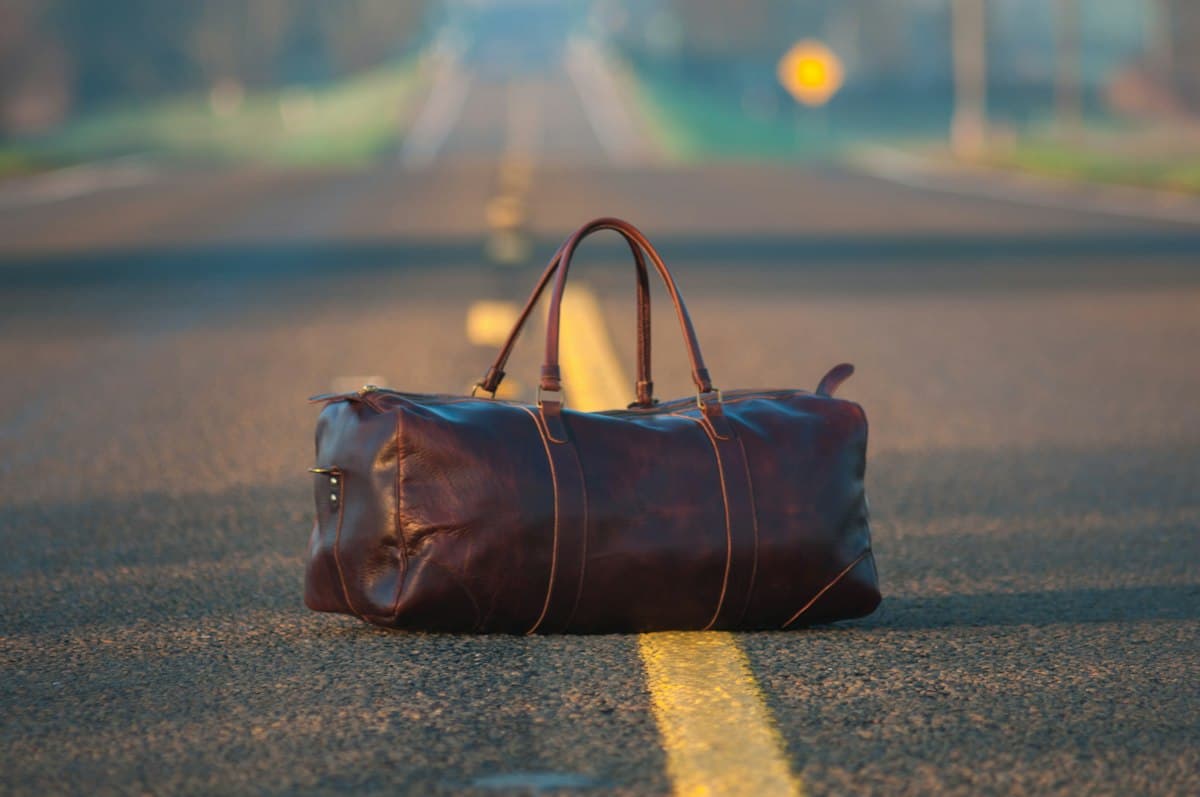Rajpath Full-Grain Leather Duffel