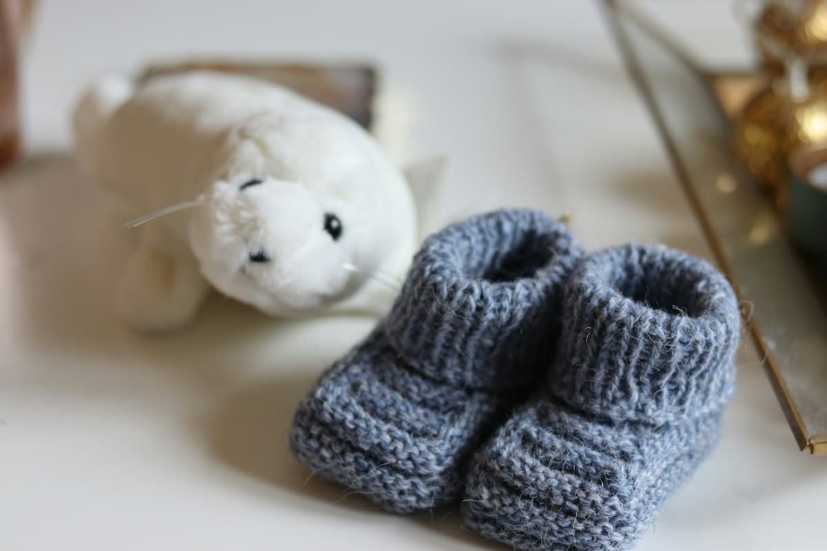 Knitted Booties & Socks Gift Set