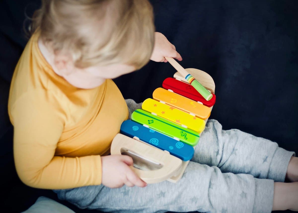 Rainbow Wooden Xylophone
