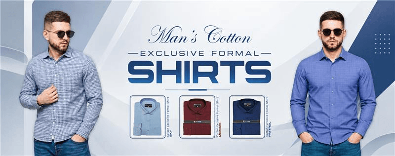 Man's Cotton Exclusive Formal Shirts