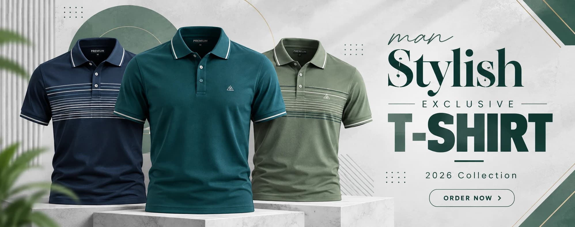 Man Stylish Exclusive T-Shirt, 2026 collection
